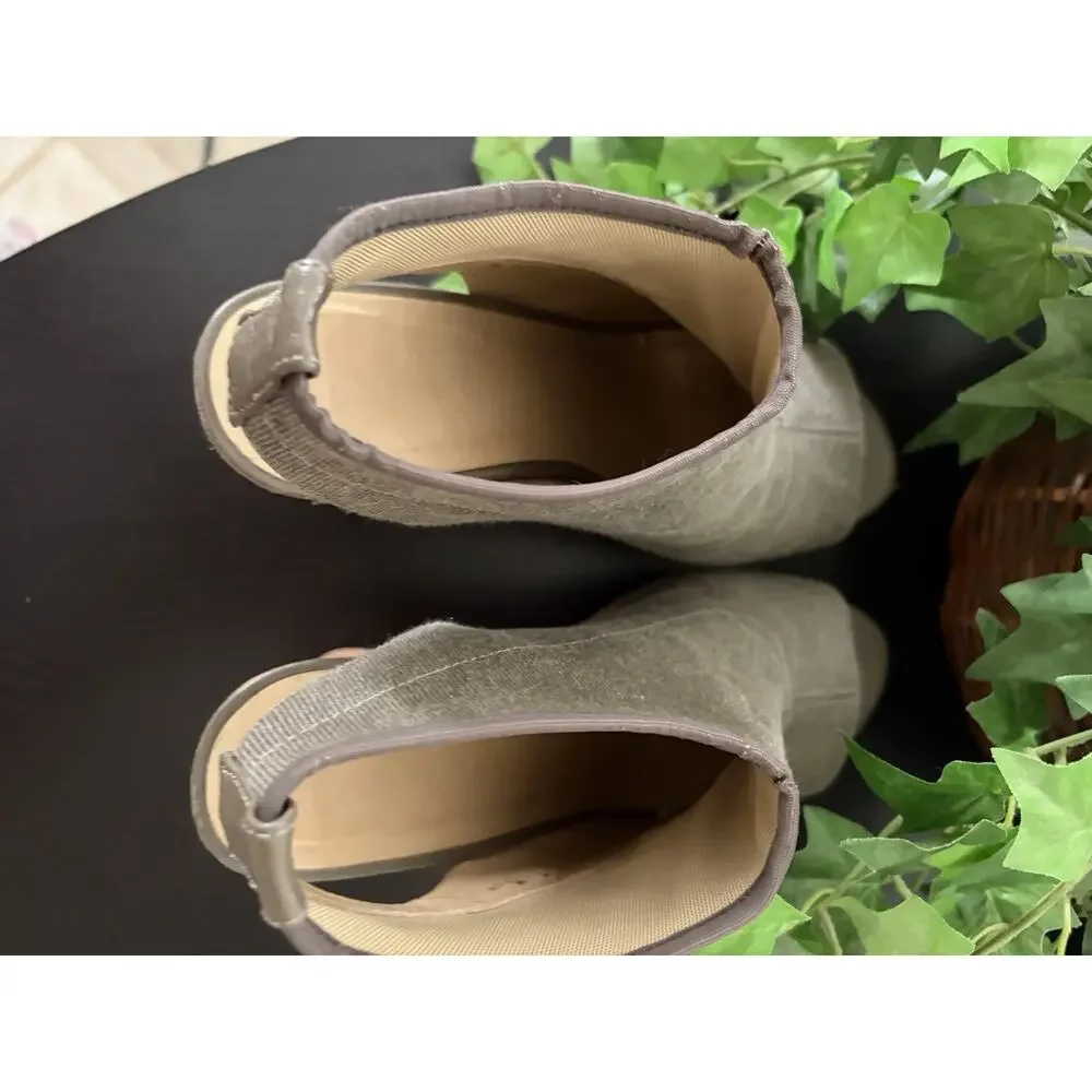 CLOSET CLEAN OUT STUART WEITZMAN PLATFORM CORK HEELS SLIDES SLINGBACK SHOES 7
